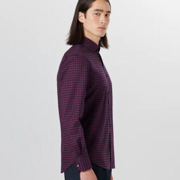 Bugatchi Axel Checkered Class Fit Shirt - Picture 2 of 8